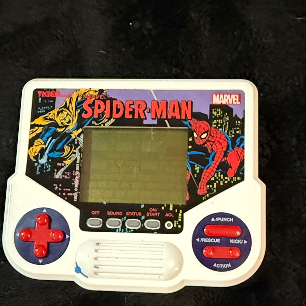 Spiderman Handheld Console - White and Red